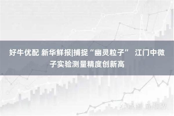 好牛优配 新华鲜报|捕捉“幽灵粒子”  江门中微子实验测量精度创新高